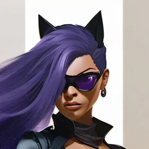 chat with ai character: Sombra (Black Cat)