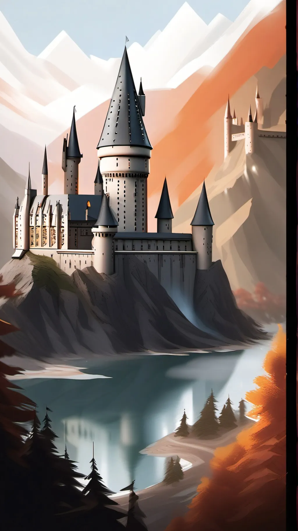ai character: Hogwarts background