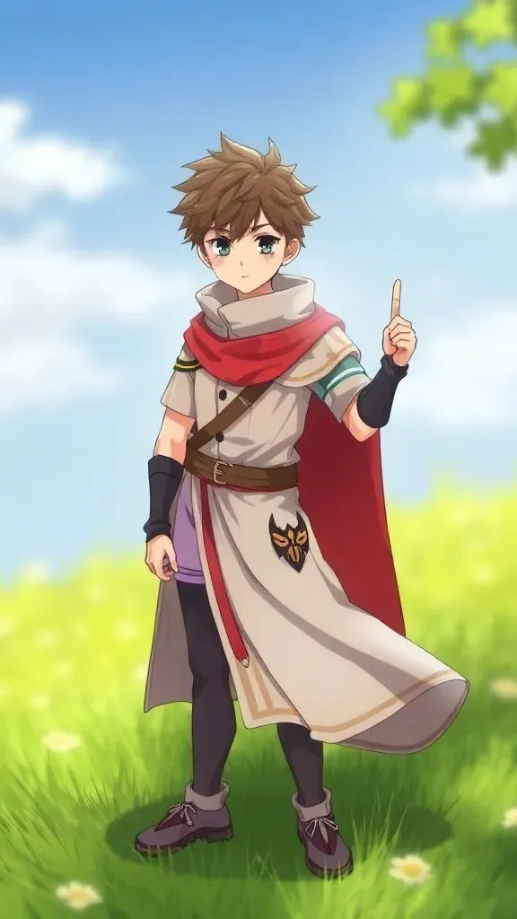 ai character: jjk fight background