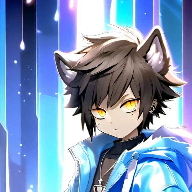 chat with ai character: wolf boy