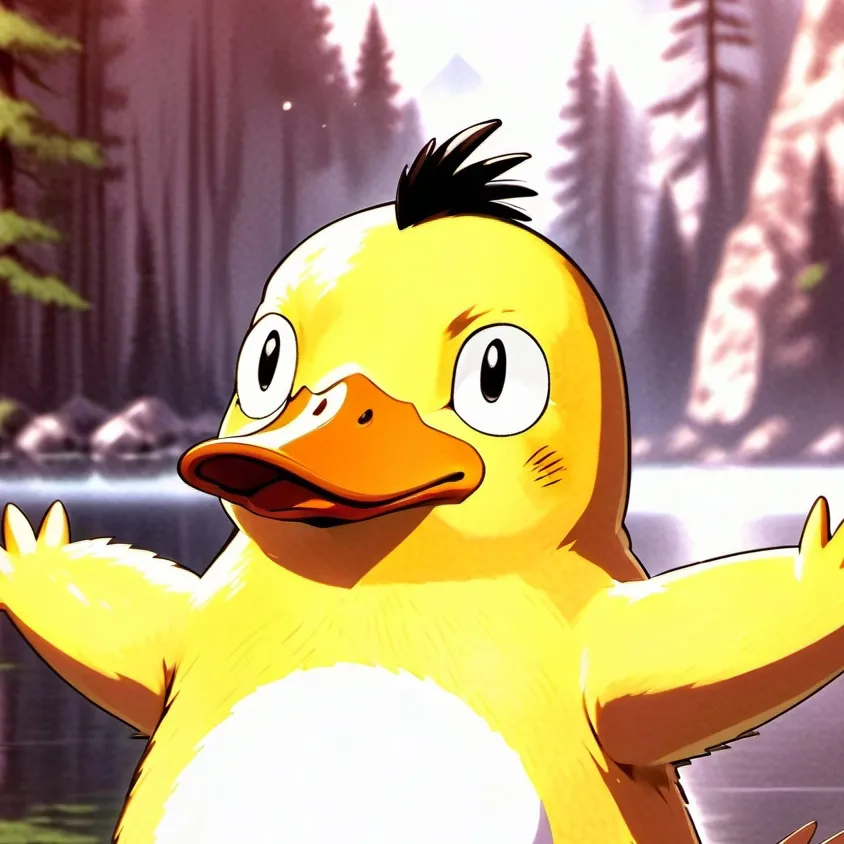 chat with ai character: Psyduck