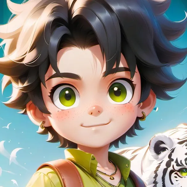 chat with ai character: Kid gohan 