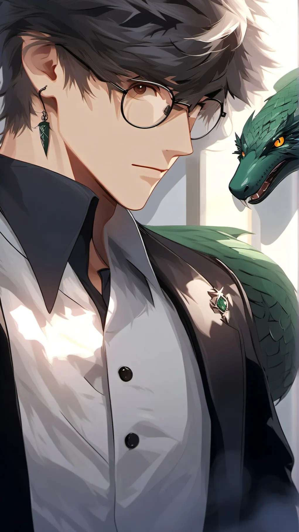 ai character: Mattheo X you background