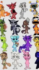 ai character: 2025! Sprunki background