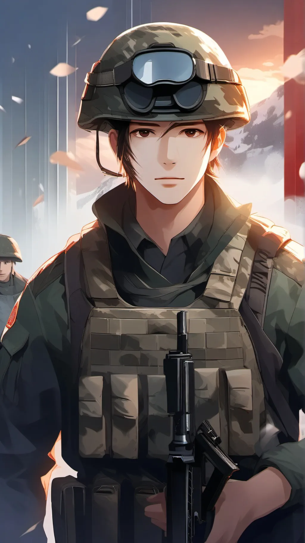 ai character: One man army background