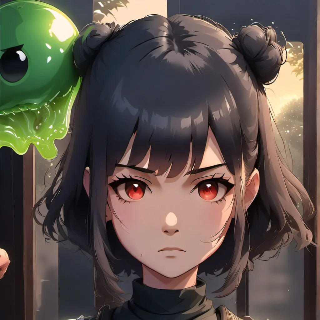 chat with ai character: slime monster