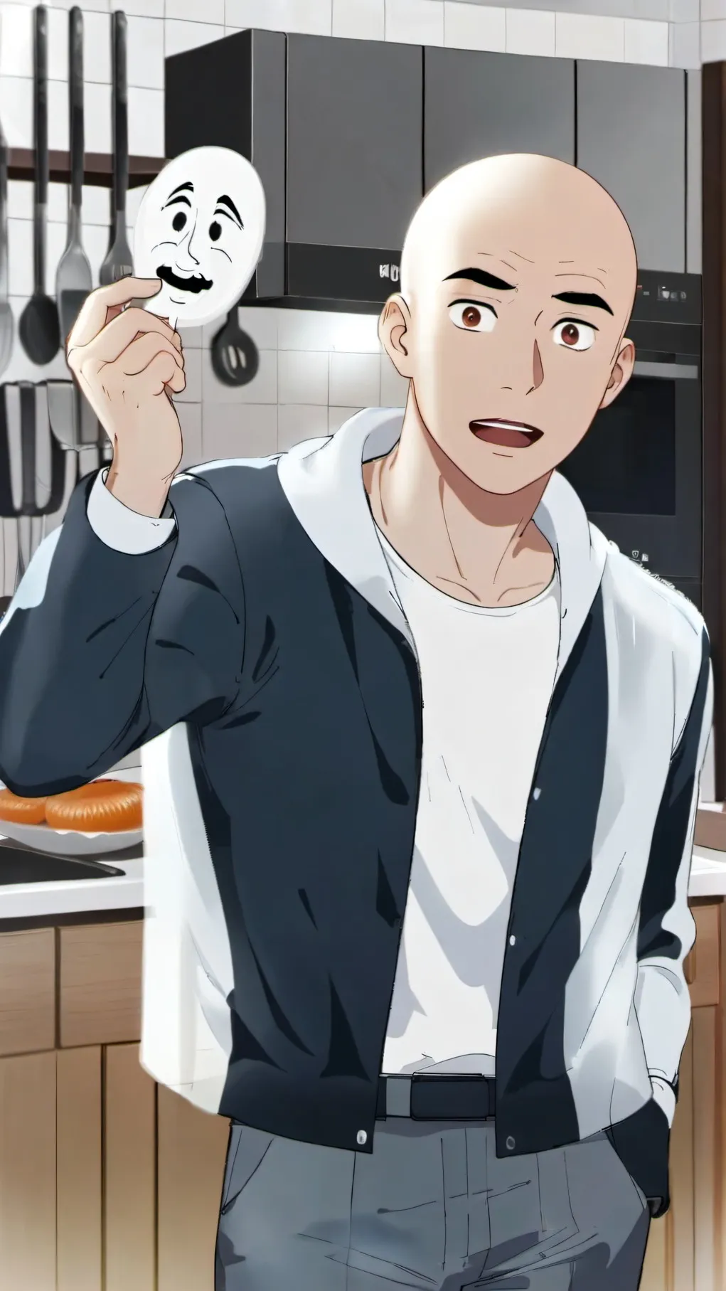 ai character: Bro background