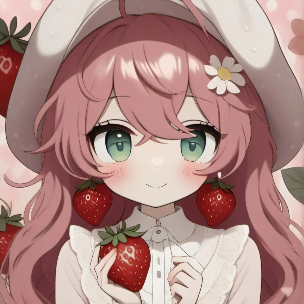 chat with ai character: Strawberry!