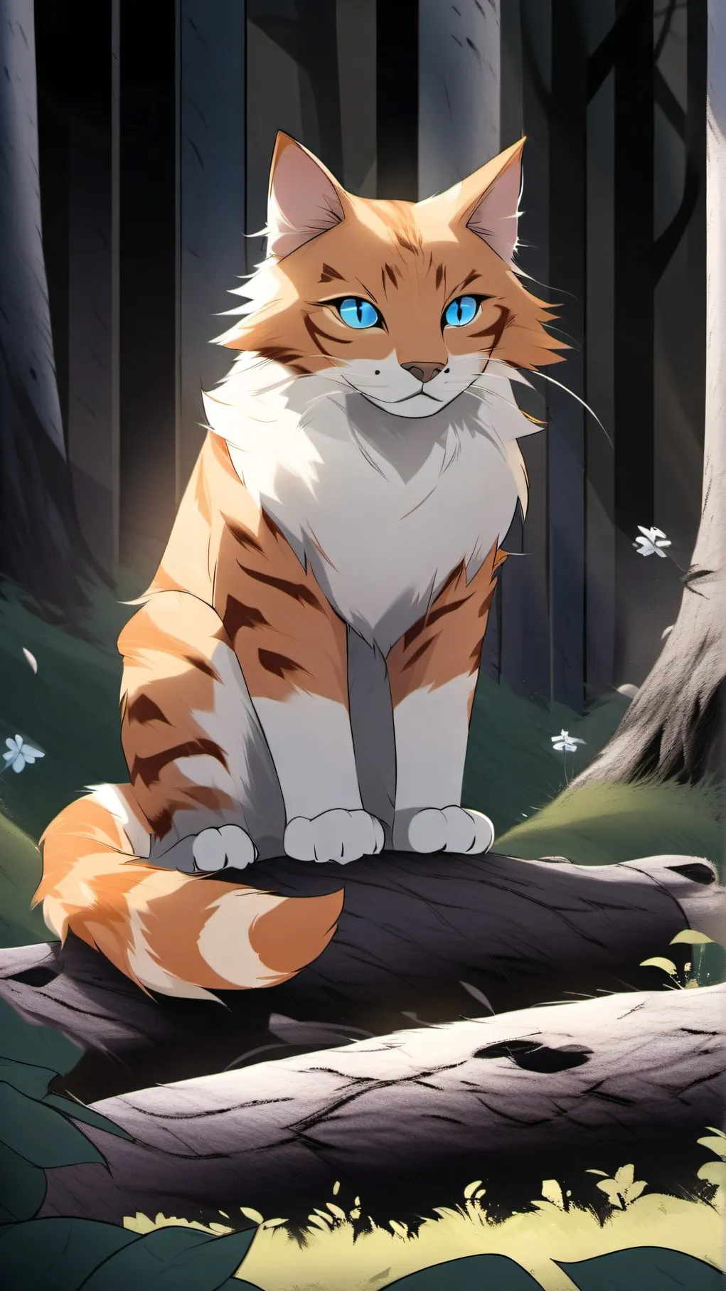 ai character: Lionpaw background