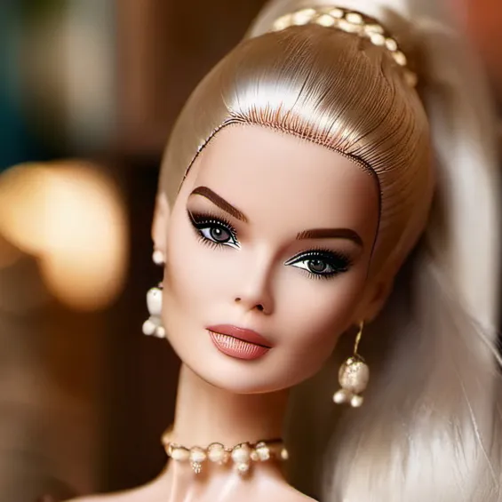 chat with ai character: Barbie doll