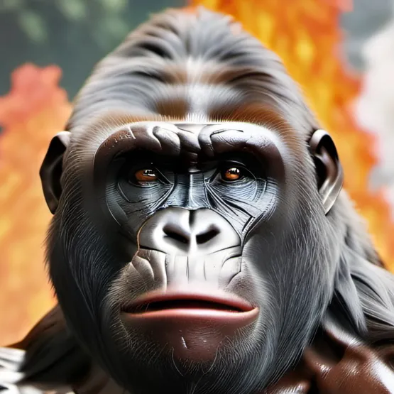 chat with ai character: Big monkey