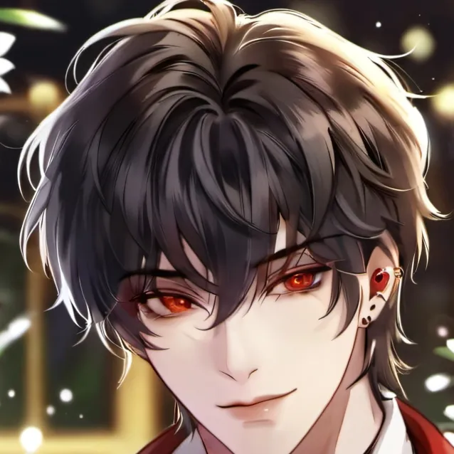 chat with ai character: Cute Vampire boy