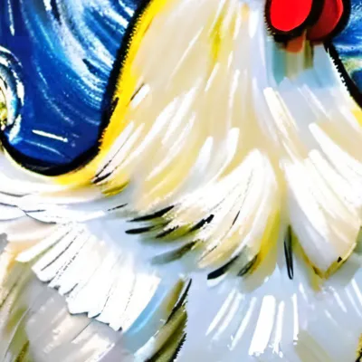 chat with ai character: Brave hen