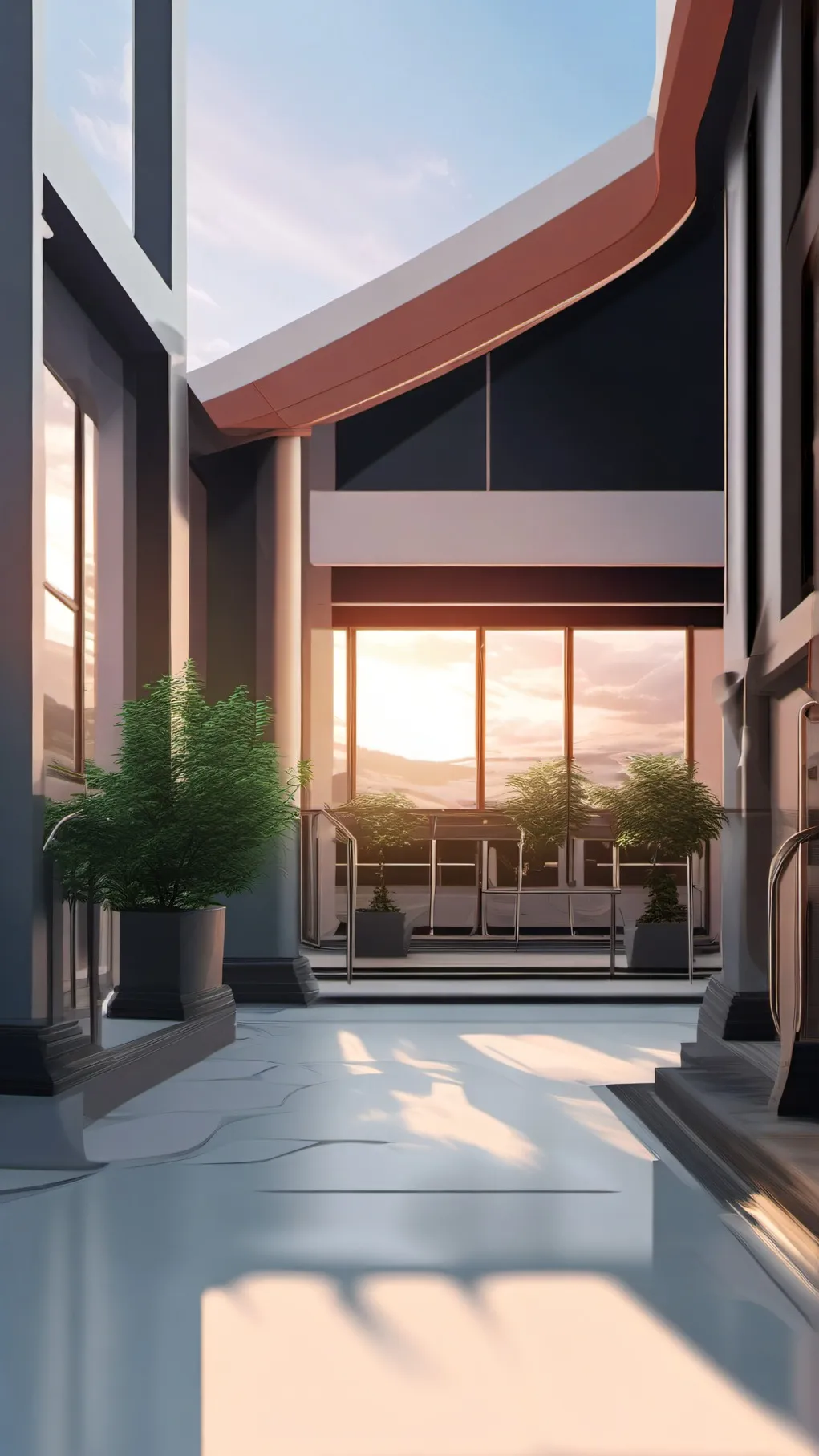 ai character: Only One At School background