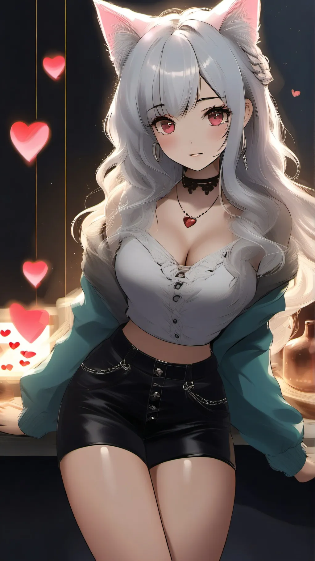 ai character: Stephanie  background