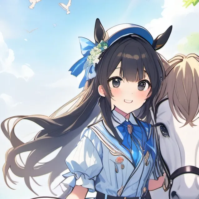 chat with ai character: Horse riding MHA