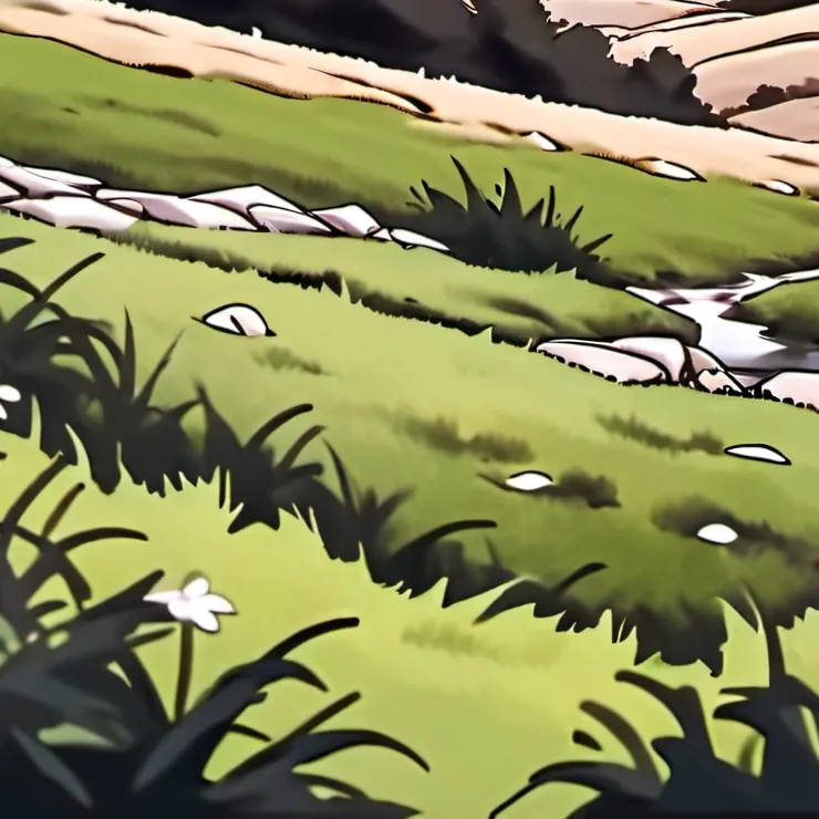 chat with ai character: grass