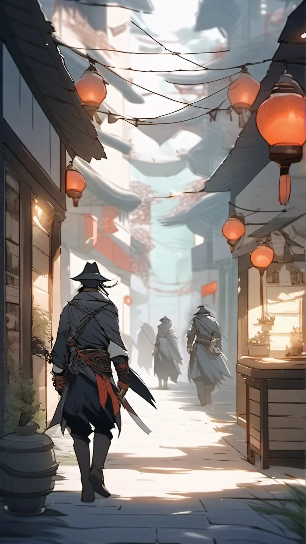 ai character: LOV & PRO HEROS background