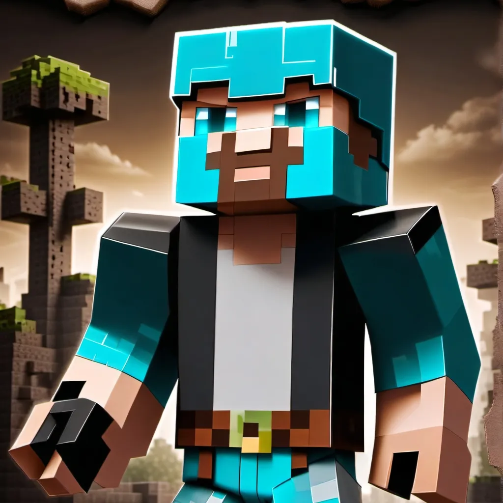 chat with ai character: minecraft game