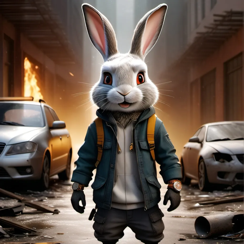 chat with ai character: rabbit 