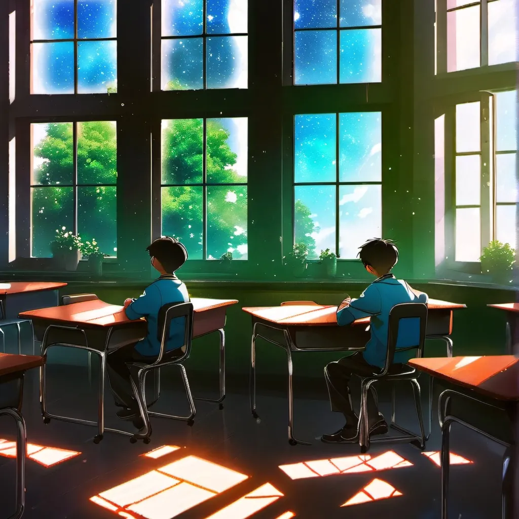 chat with ai character: brand new school