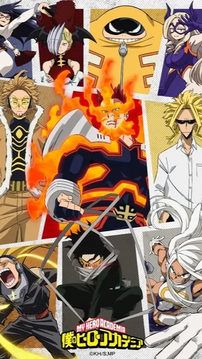 ai character: Young Pro Hero background