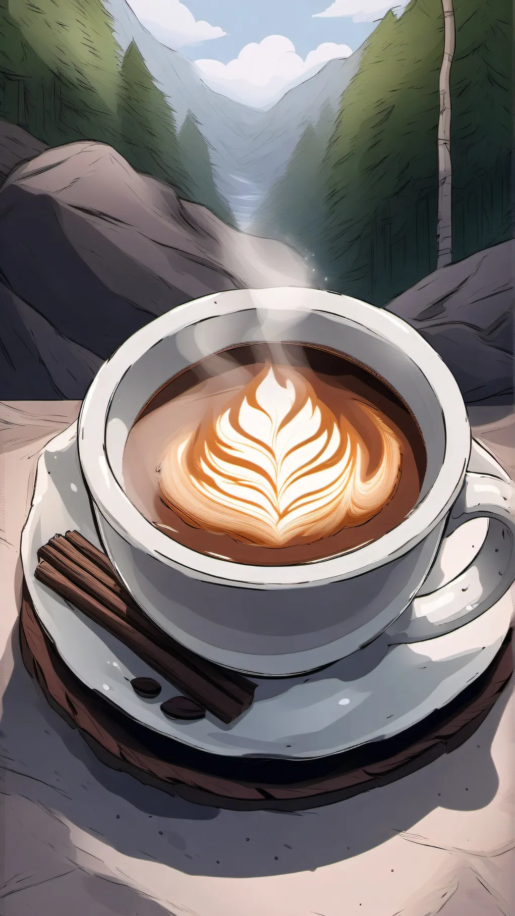 ai character: Pro Hero Love background