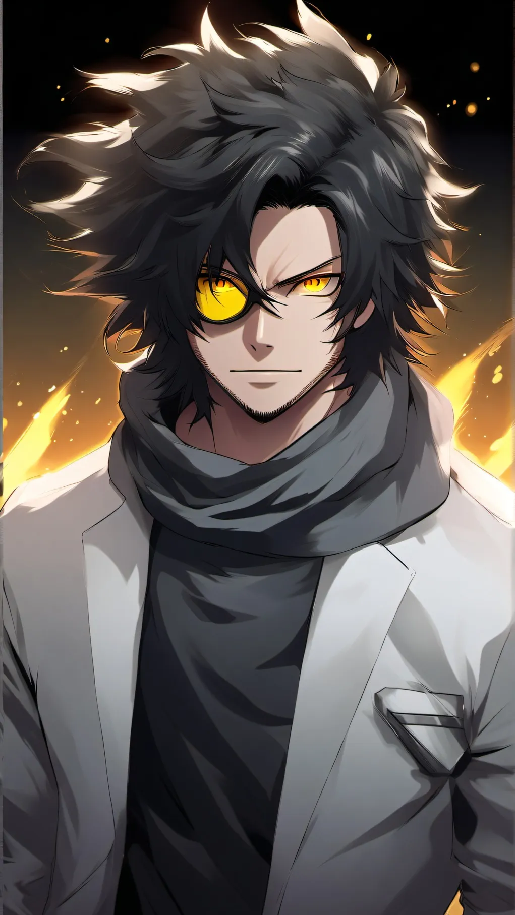 ai character: Quirk Swap Aizawa background