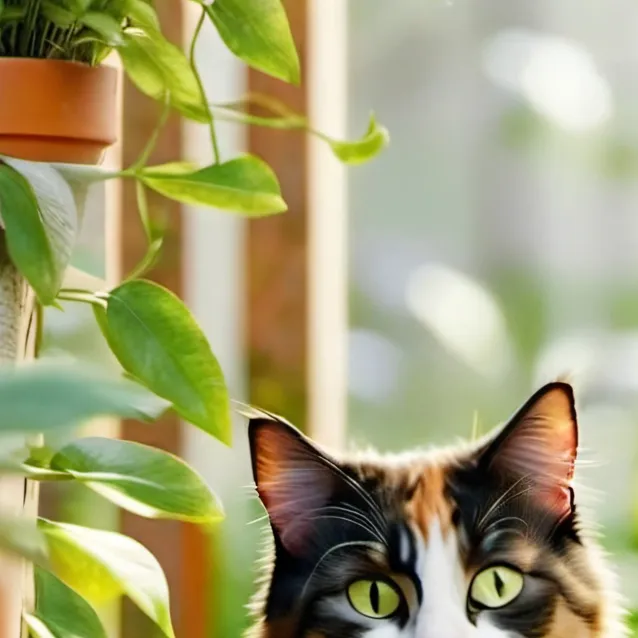 chat with ai character: Calico cat :3