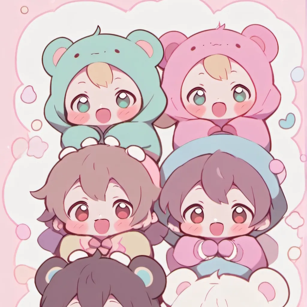 chat with ai character: Cute tiny babies 