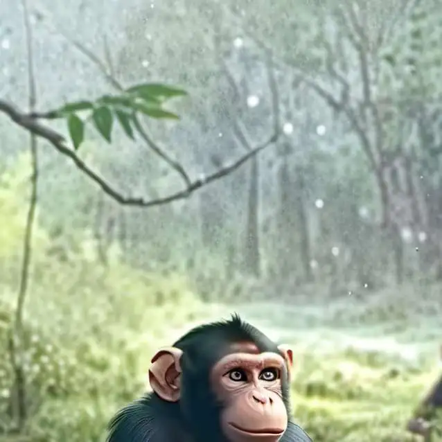 chat with ai character: monkey