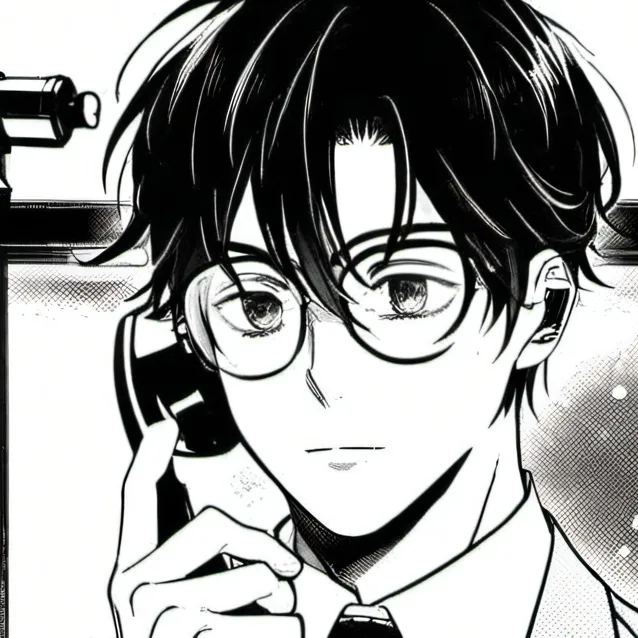 chat with ai character: phone guy