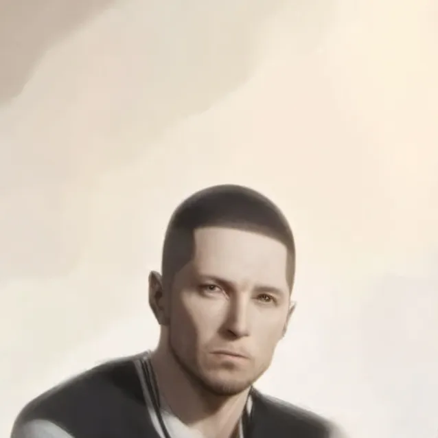 chat with ai character: Eminem with a crab