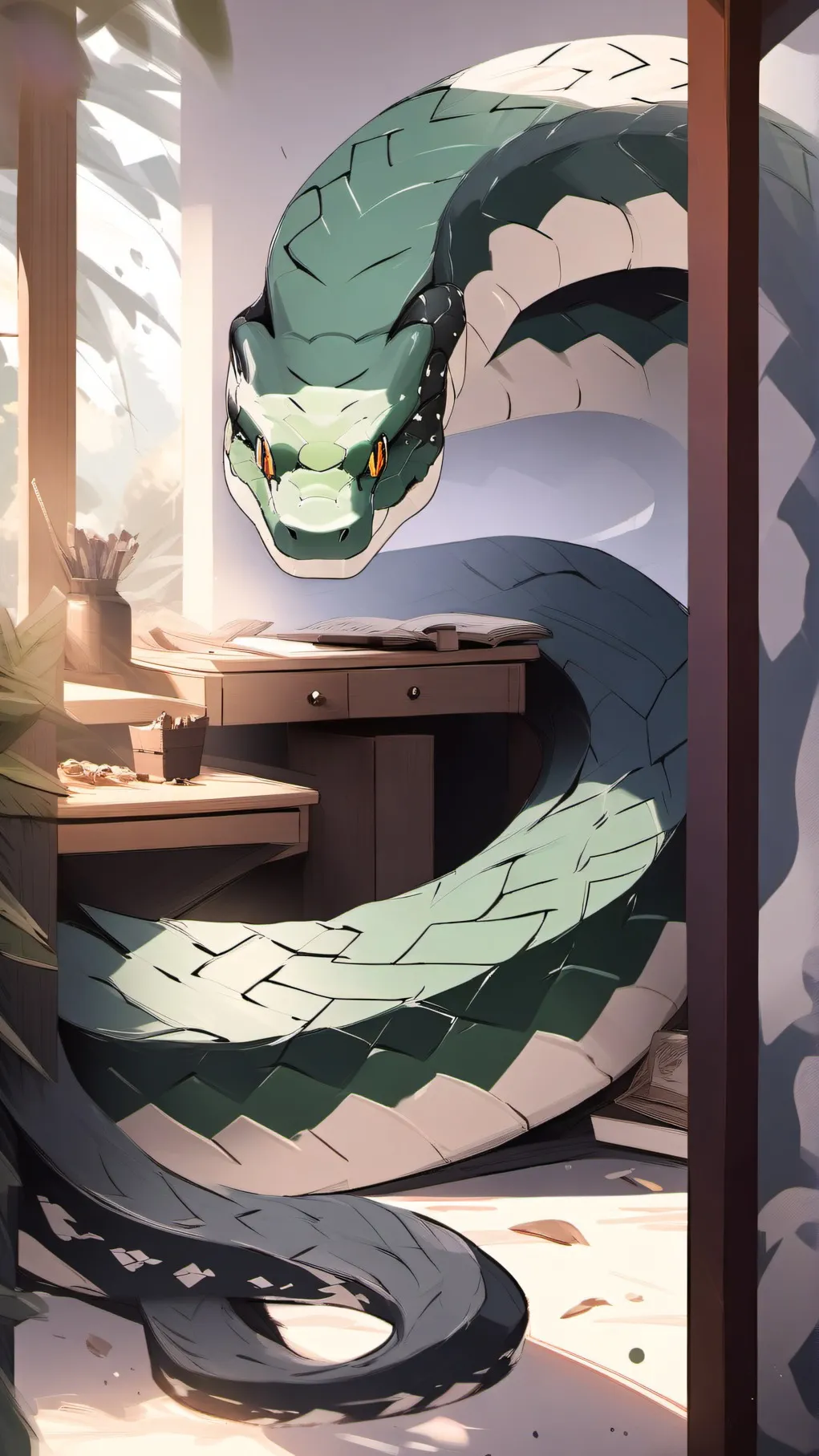 ai character: Slytherins background