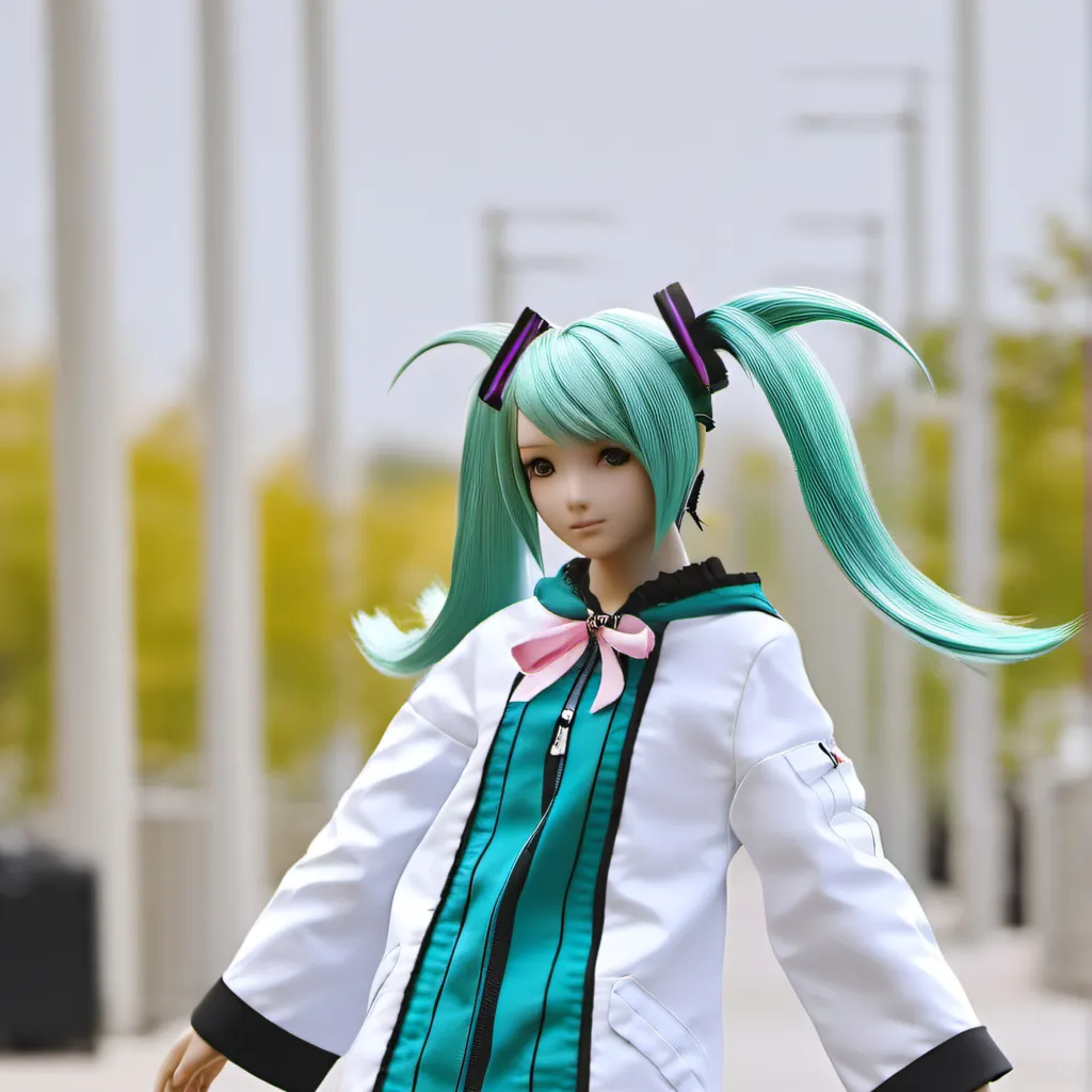 chat with ai character: 🎤Hatsune Miku!🎤