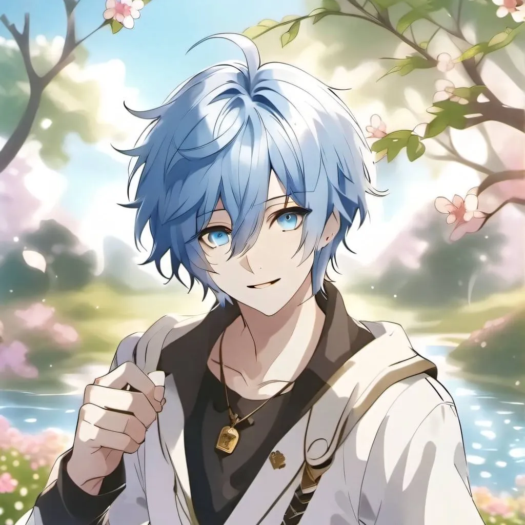 chat with ai character: Blue