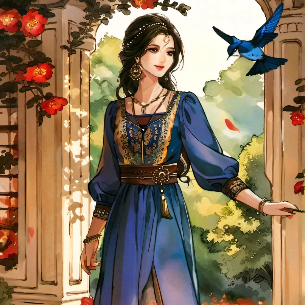 chat with ai character: beauty