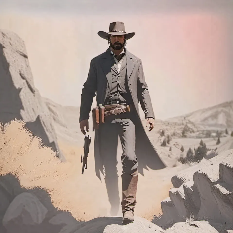 chat with ai character: RDR2 RP (lazy)