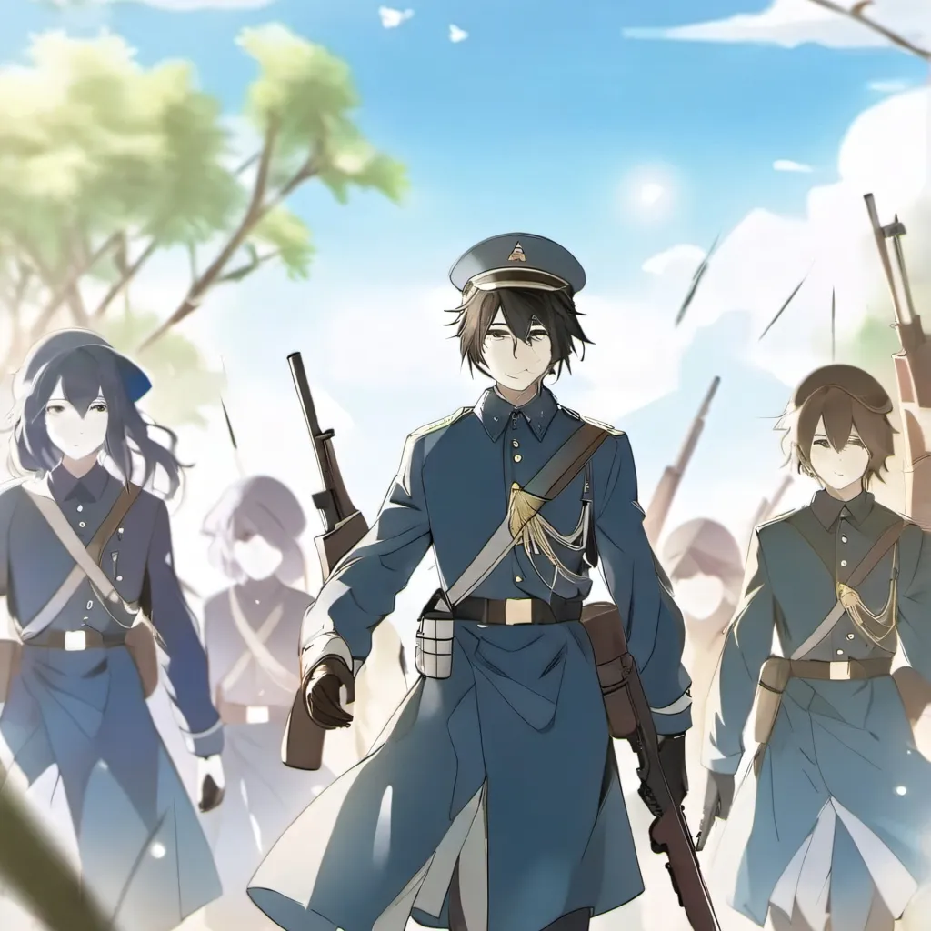 chat with ai character: War