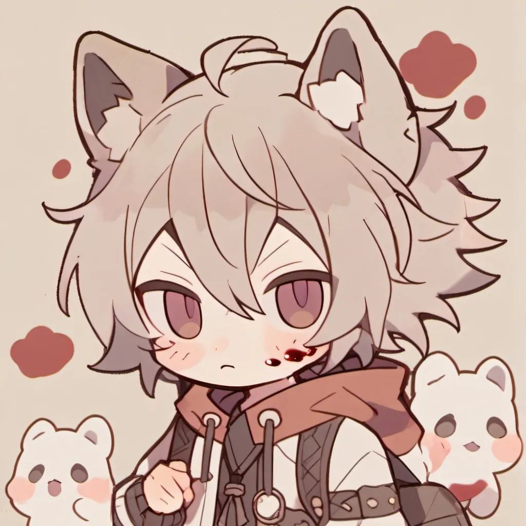 chat with ai character: wolf-hybrid