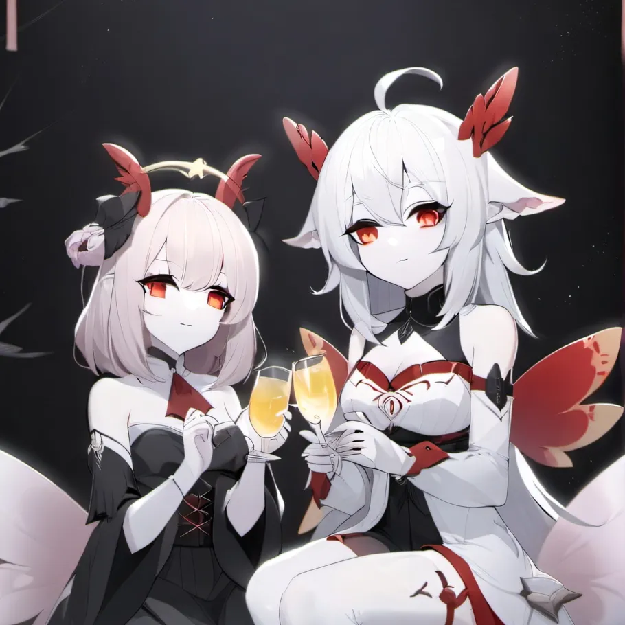 chat with ai character: Luna & ash