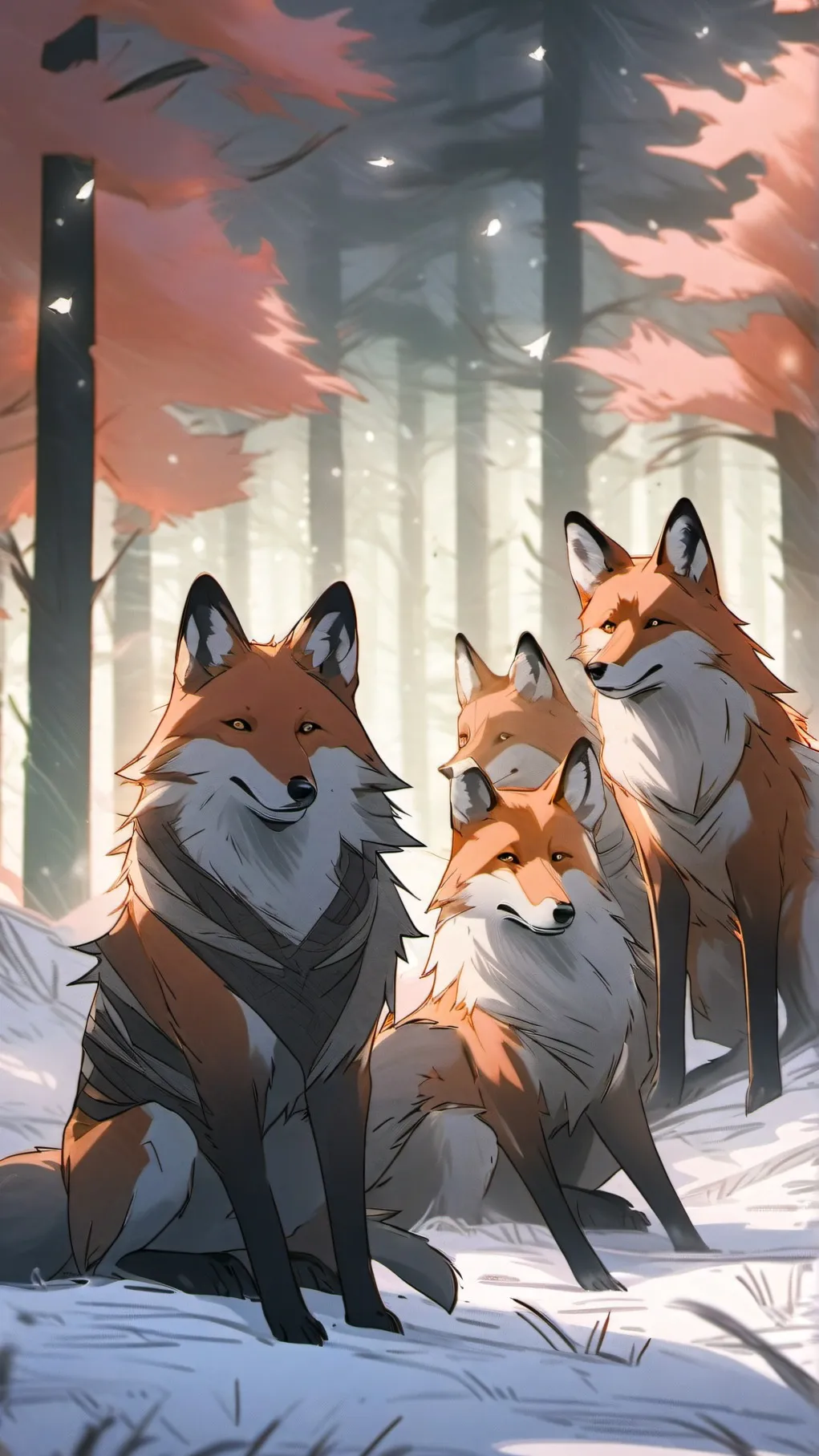 ai character: The pack 3.0 background