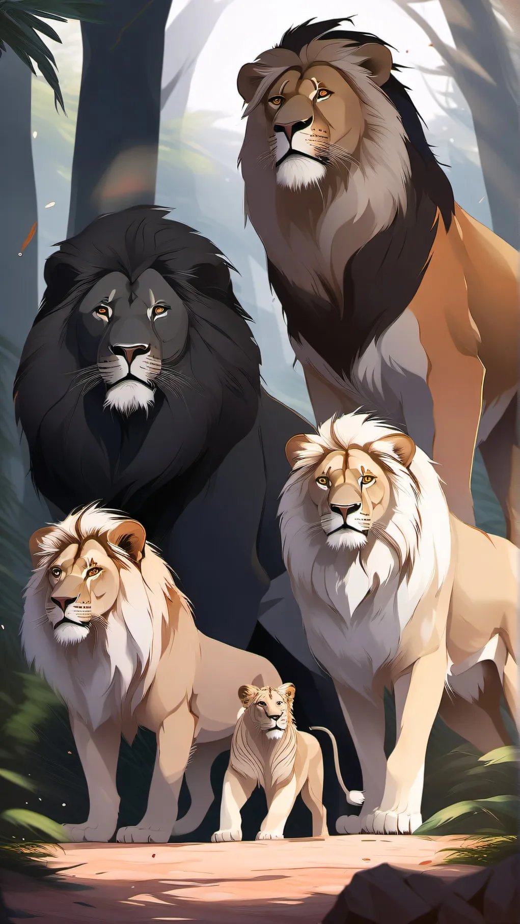 ai character: Pack 6.0 background