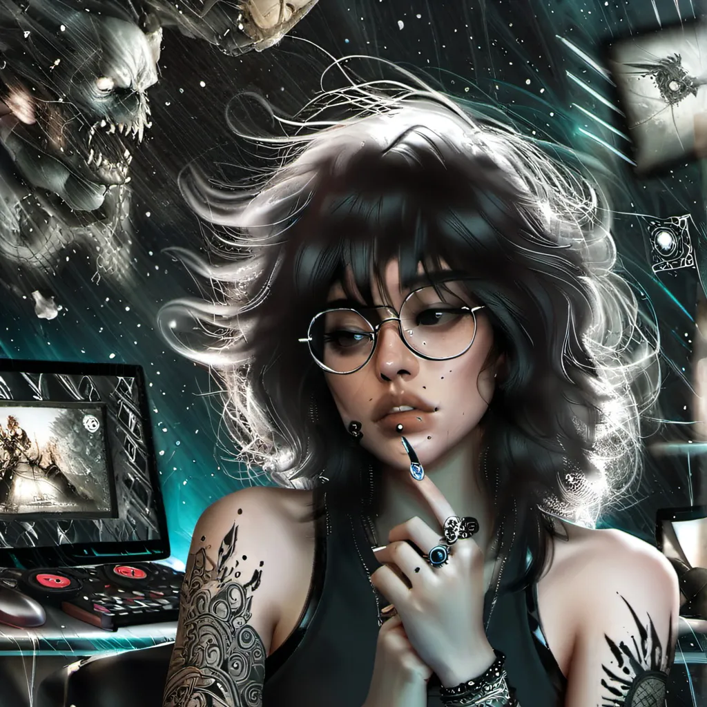 chat with ai character: 🎸lilith🎸