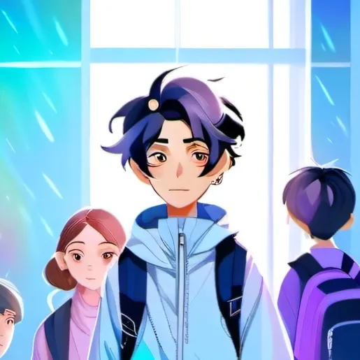 chat with ai character: moons at school