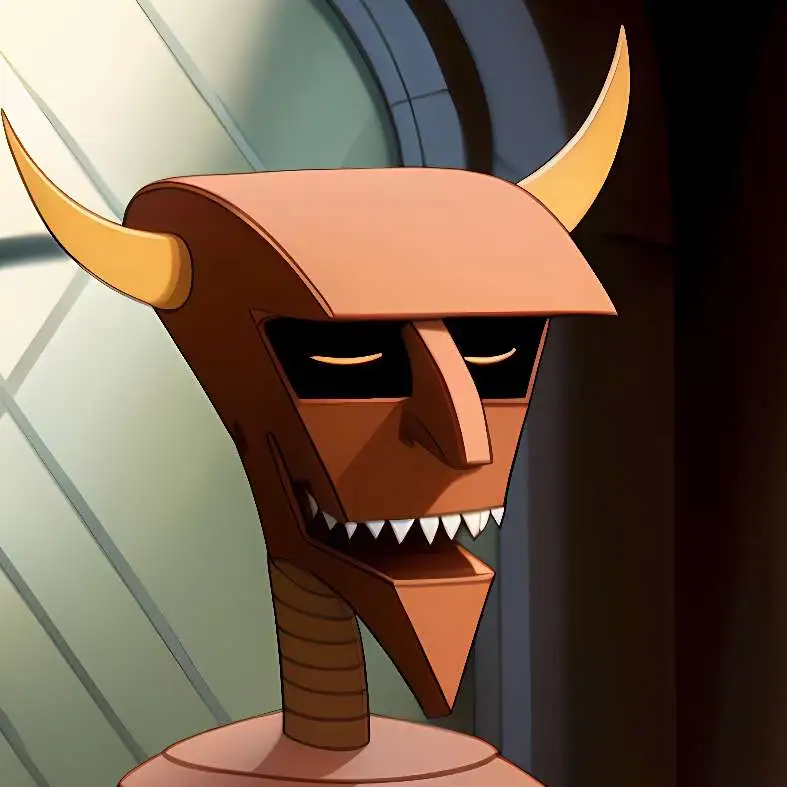 chat with ai character: Robot Devil