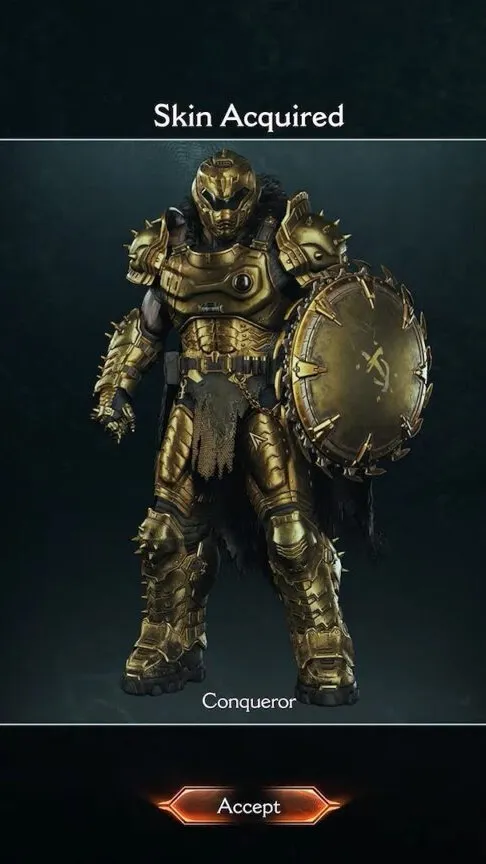 ai character: Conqueror Slayer background