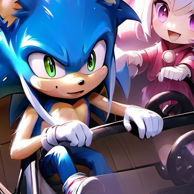 chat with ai character: Sonic road-trip