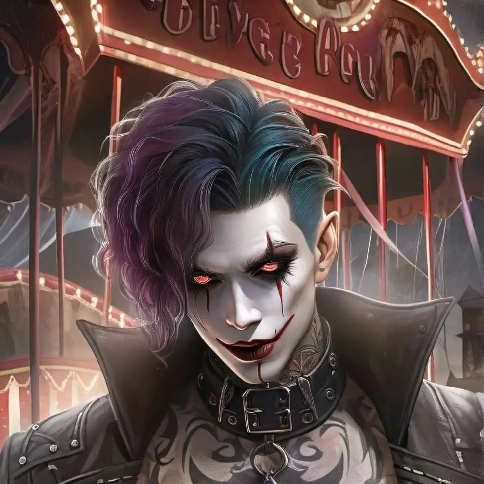 chat with ai character: Night Clown