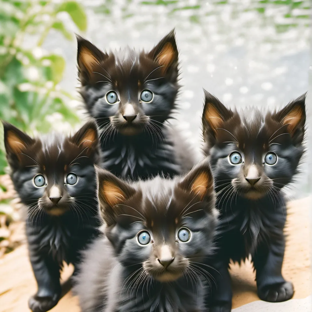 chat with ai character: 10 Newborn Kittens